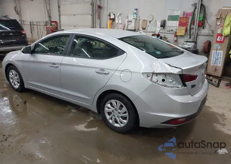 2019 Hyundai Elantra Se from USA, damaged, VIN 5NPD74LF2KH450128